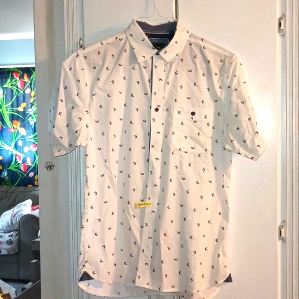 Dress casual button down shirt